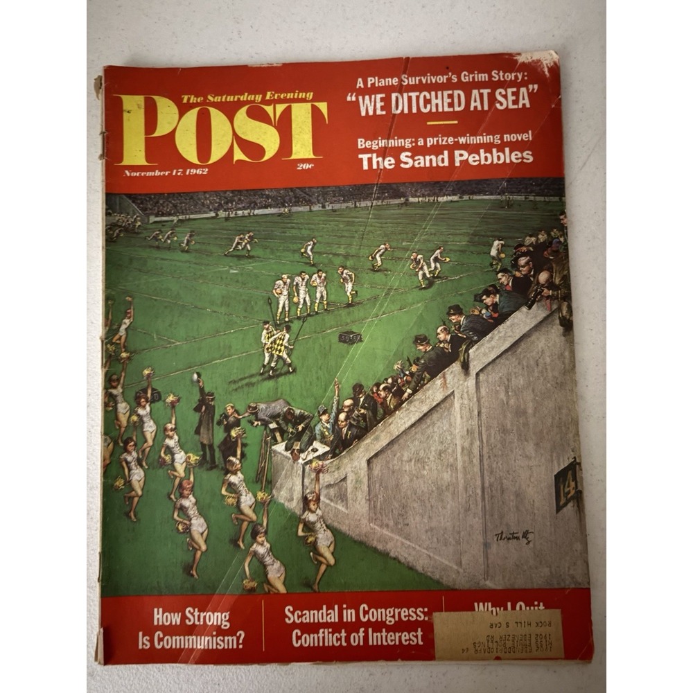 Saturday Evening Post Magazine November 17 1962 Communism Scandal‎ Coke Ads